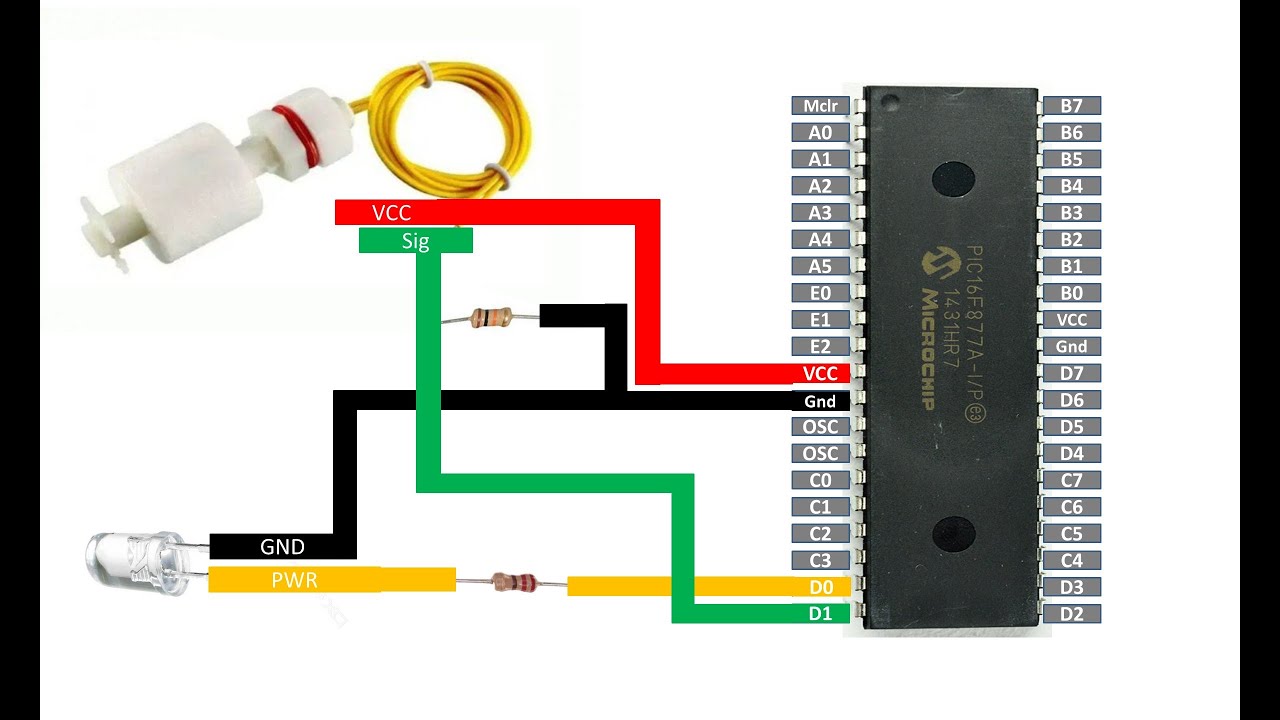 Interfacing float sensor with Arduino