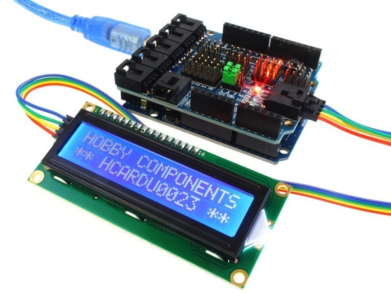 Iic I2c Twi 164 1604 16x4 Lcd Screen Module Character Series With Backlight For Arduino