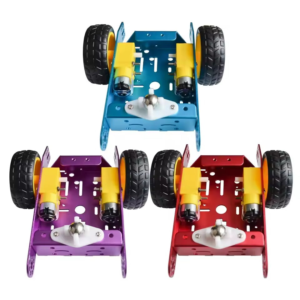 Aluminum 2wd Tt Robot/motor Chassis