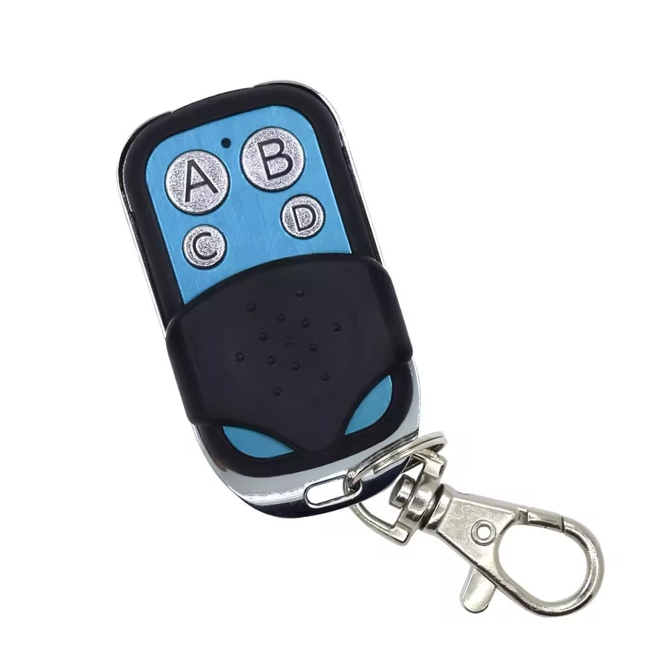 TISHRIC Universal 315MHz Remote Control 4CH Car Key Garage Door Gate Opener Remote Control 4 Buttons Wireless RF Remote