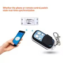 TISHRIC Universal 315MHz Remote Control 4CH Car Key Garage Door Gate Opener Remote Control 4 Buttons Wireless RF Remote