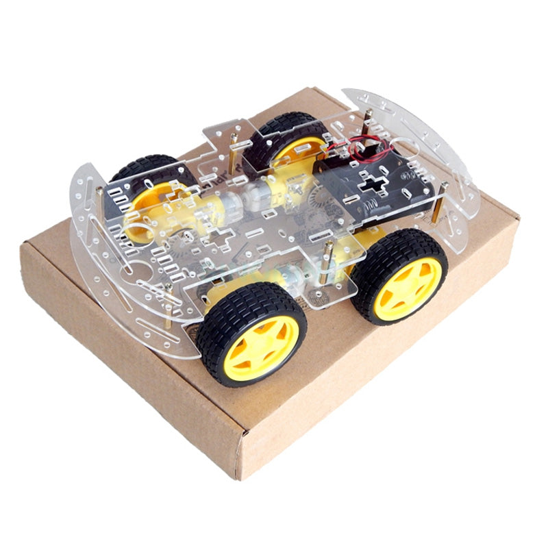 4 Wheel Car Robot Chassis Kit in Pakistan