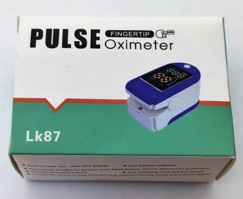 oxipulse LK87 Pulse Oximeter  (White and blue)