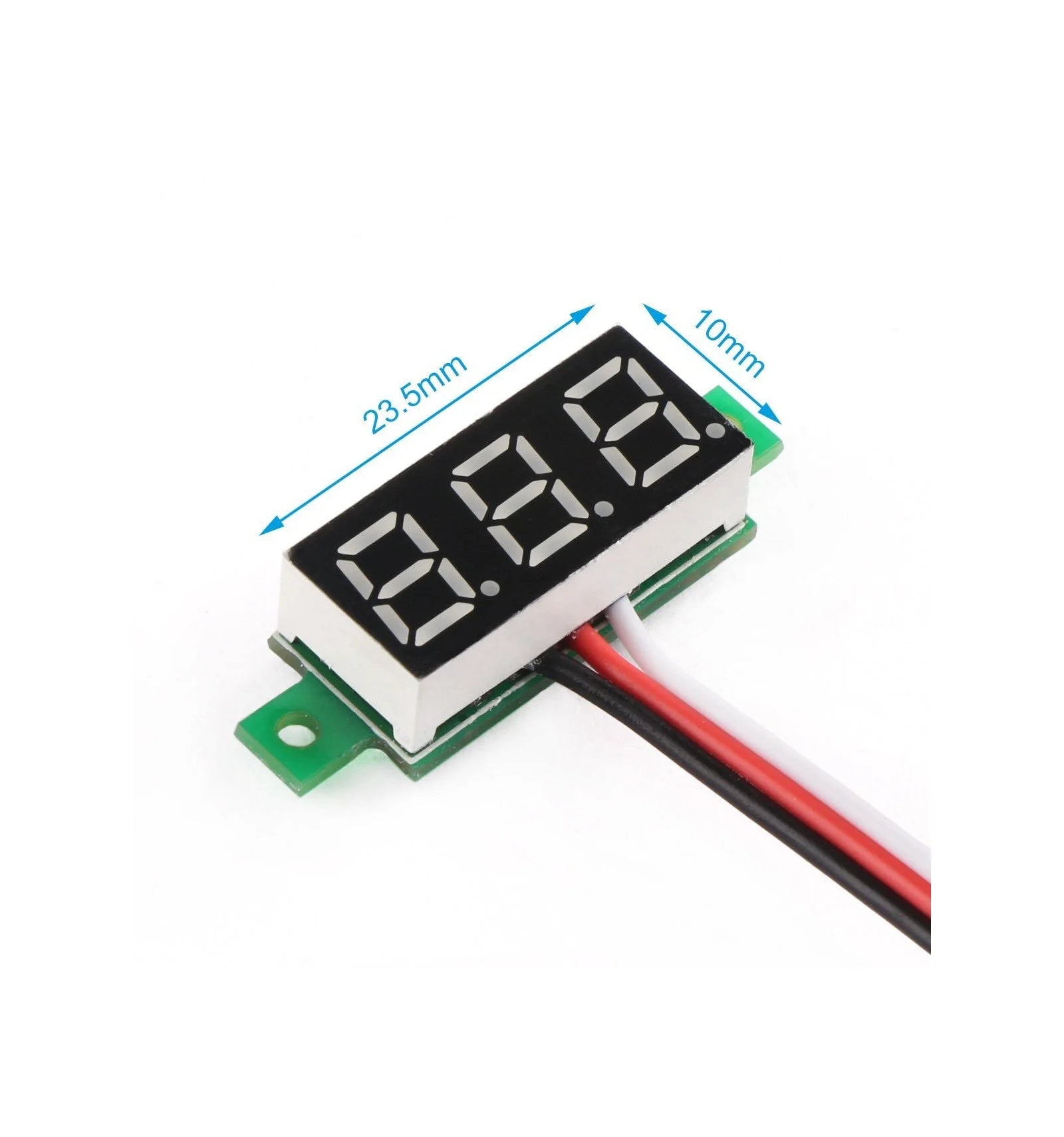 DC 0V-100V Mini 0.28 inch Red LED Digital Voltmeter 3wire