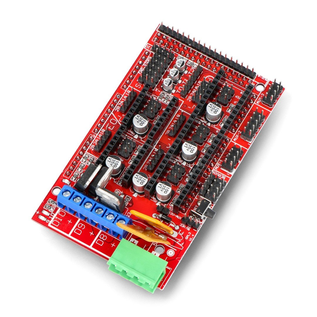 3d Printer Controller Board Ramps 1.4 Arduino Mega Shield Reprap Prusa Model