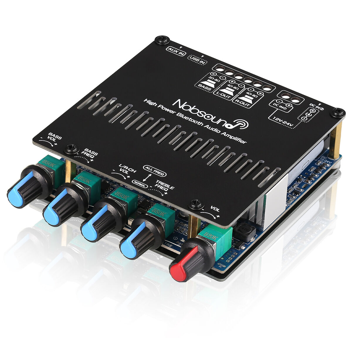 2.1 Channel Audio Stereo Equalizer Bluetooth Hifi Power Subwoofer Amplifier Board Tpa3116d2