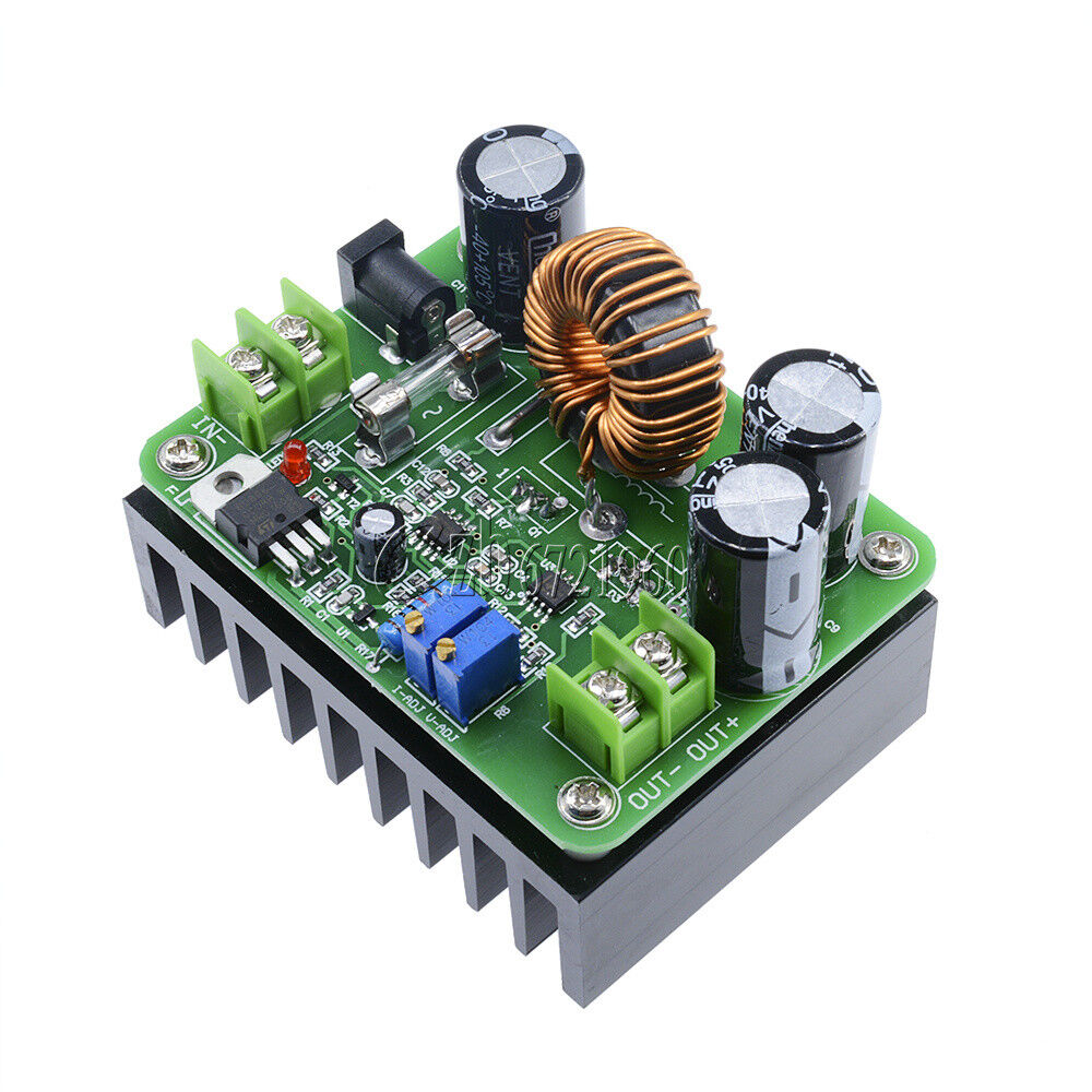 DC-DC 600W 10-60V to 12-80V Boost Converter Step-up Module