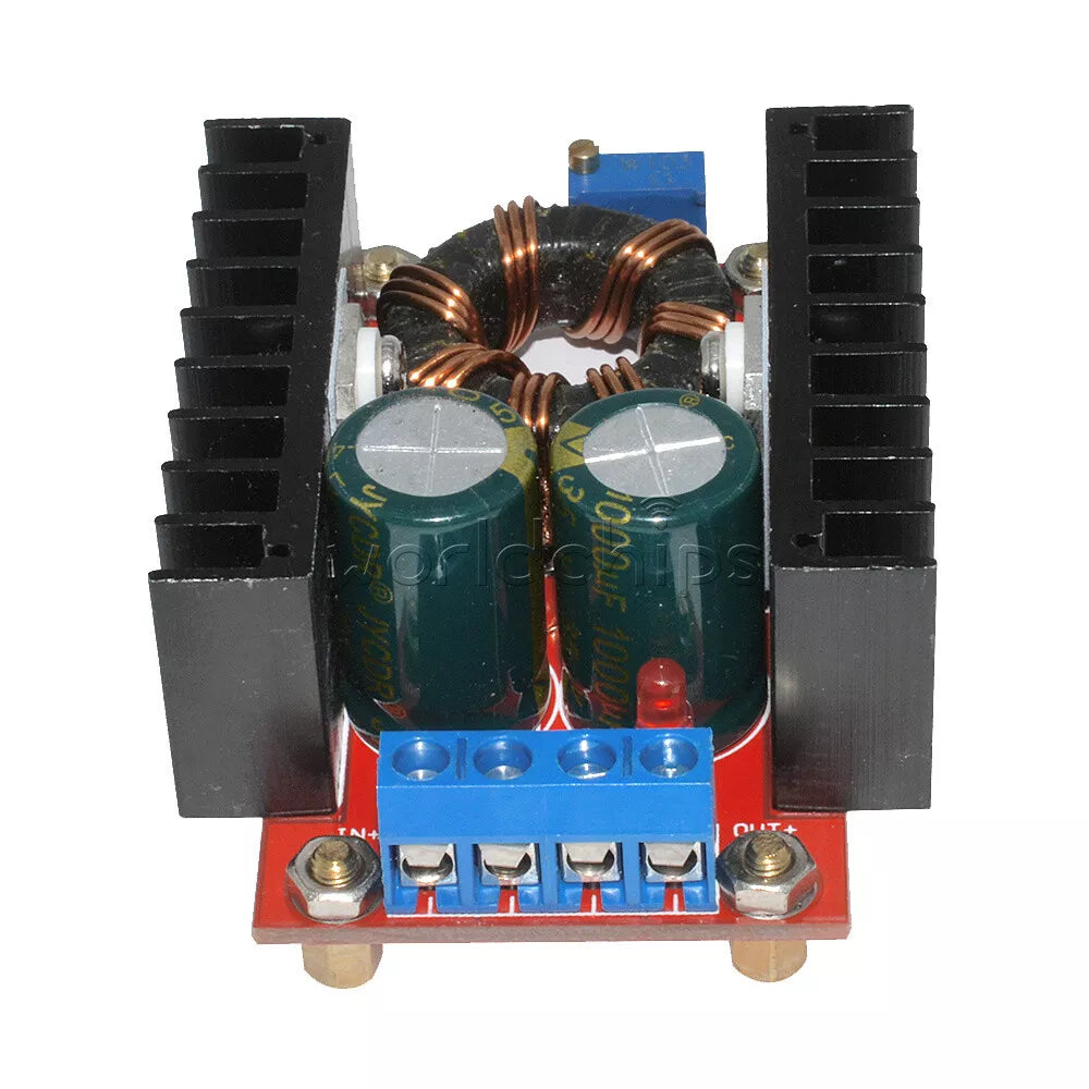 150W DC-DC Boost Converter 10-32V to 12-35V 6A Step Up Power Supply Module New