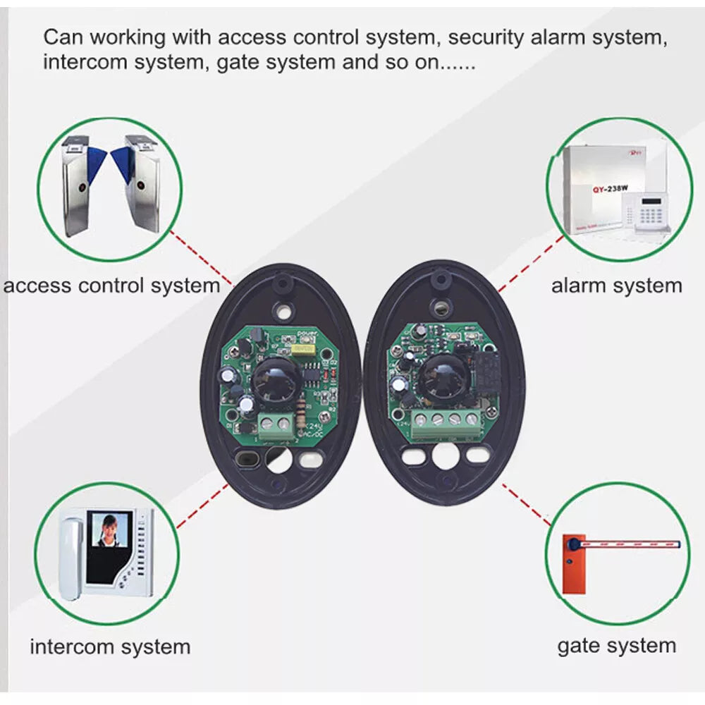 Infrared Sensor Single Beam Detector Security Alarm Home Door Laser Alarm System