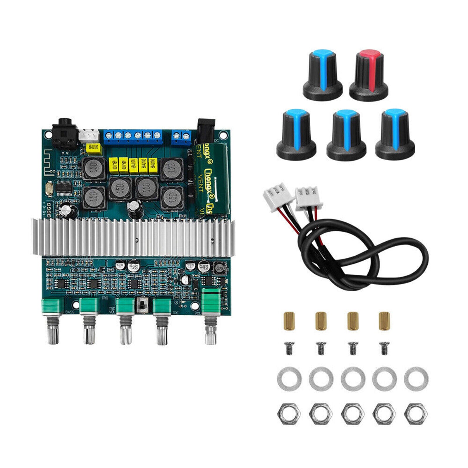 2.1 Channel Audio Stereo Equalizer Bluetooth Hifi Power Subwoofer Amplifier Board Tpa3116d2