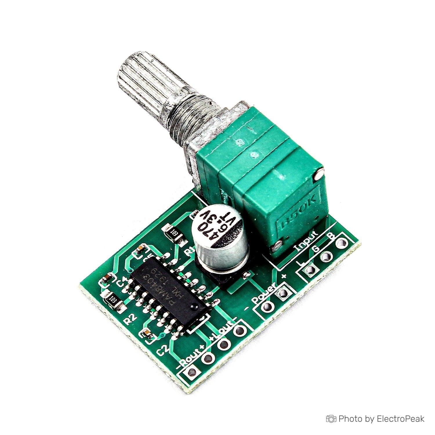 Mini 2 Channel Digital Usb Audio Amplifier Board Module Pam8403 With Volume Control Potentionmeter