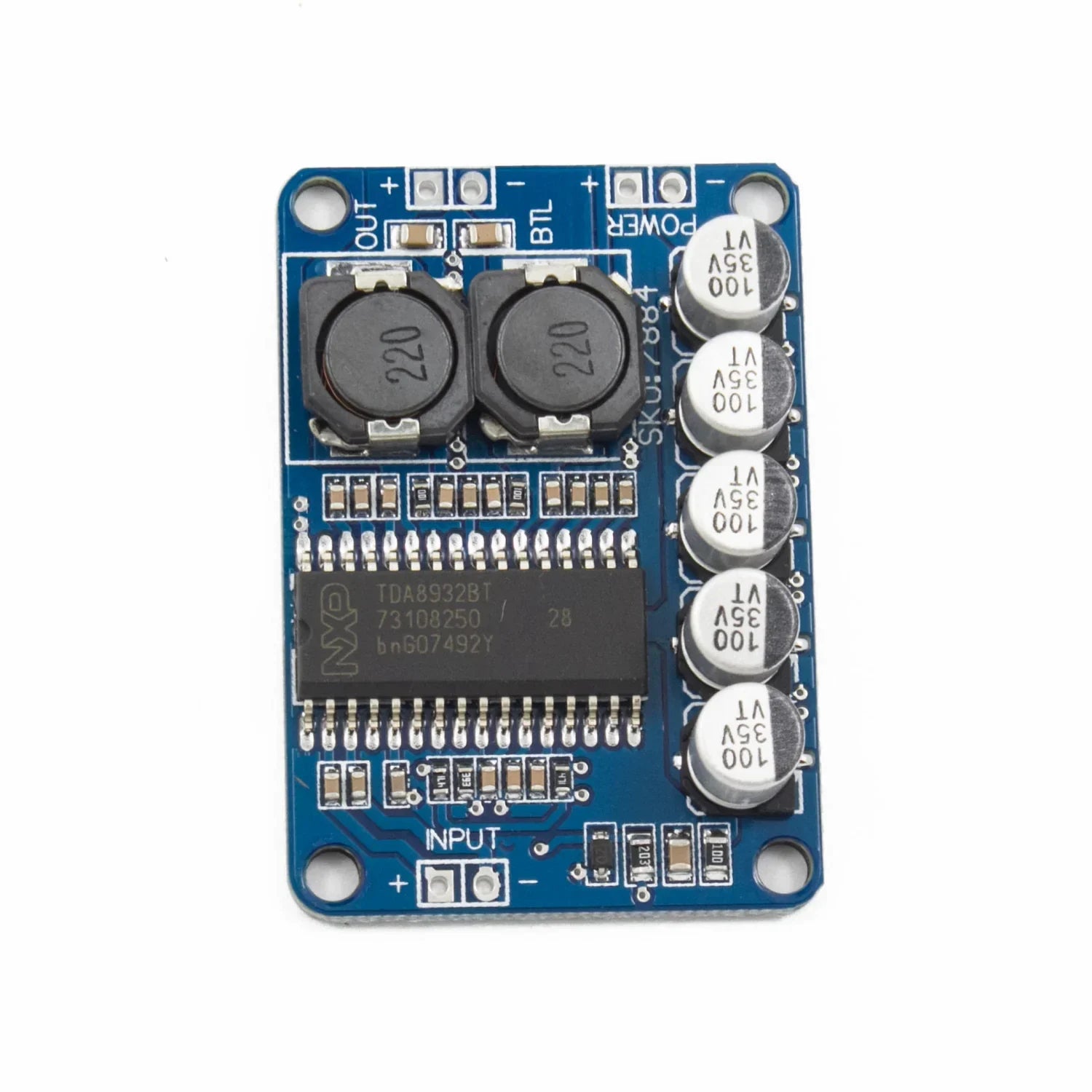 35w Digital Amplifier Board Tda8932 Mono Audio Power Amplifier Module Low Power Consumption